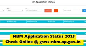 Https gsws NBM gov in login new , YSR Cheyutha Grievance Status , nbm status check